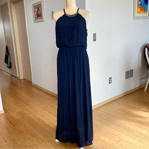 AUX Blue Maxi Dress